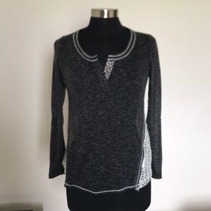 Jolt long sleeve lace top